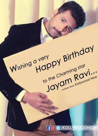 Happy birthday jayam ravi..... be happy with good health and success always... 