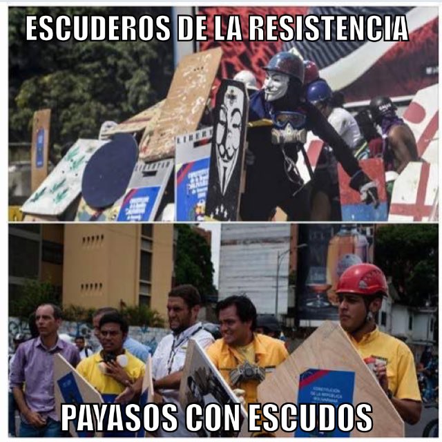 Estos son los verdaderos libertadores, jóvenes escuderos. Los otros son solo unos payasos ¿Votarás mañana #10Sep en las primarias de la MUD?