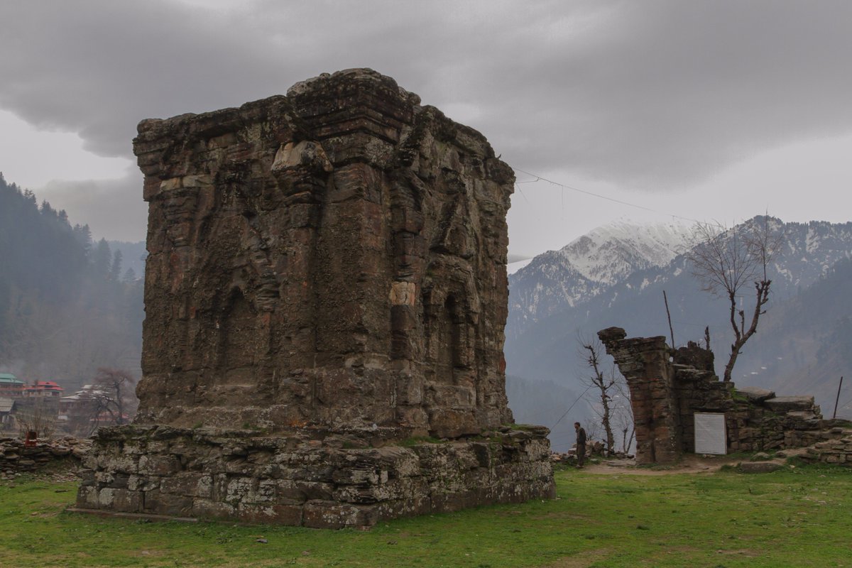 1) HIMAVAN - These mighty temples with pented roofs once dotted the snow clad valley of Kashmir. Now standing as a sad testimony of past. 