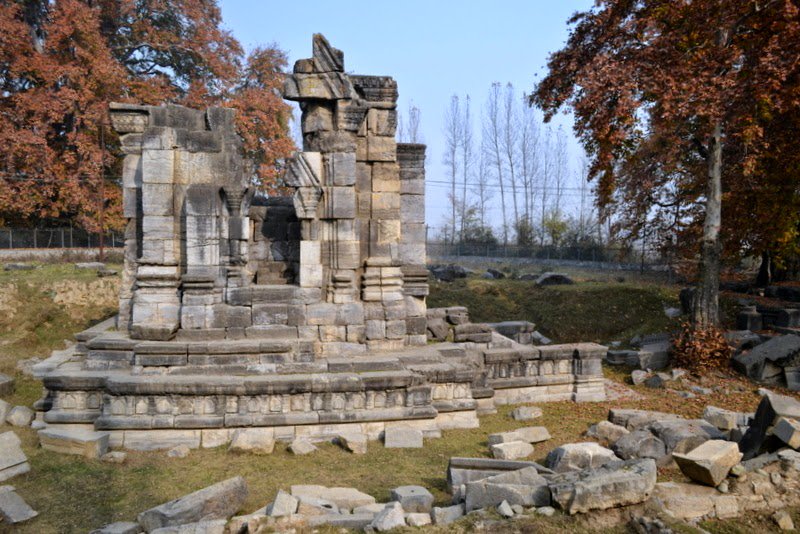 1) HIMAVAN - These mighty temples with pented roofs once dotted the snow clad valley of Kashmir. Now standing as a sad testimony of past. 