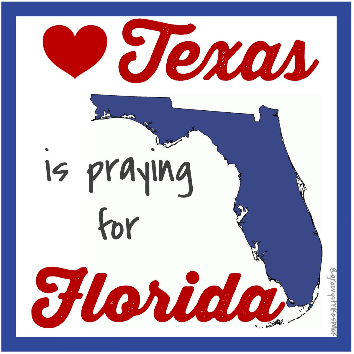 groovystrikesbk's tweet photo. Praying for people in the Caribbean and Florida #Irma #groovystrikesback #TexasiswithyouFlorida https://t.co/O5UBtI6fEa