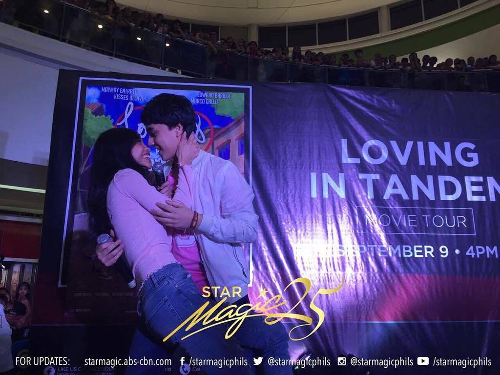 smsupermalls's tweet photo. #ICYMI : #LovingInTandem cast #MayWard and #KissMarc spread "kilig" at SM City Molino!💑💏
📷: @starmagicphils https://t.co/OynFS5WM2l