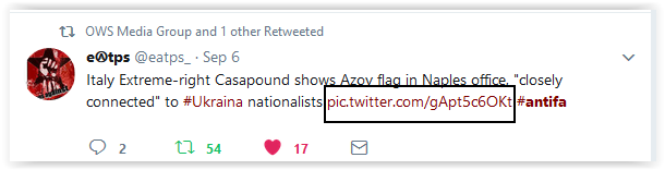 SRAntiFascism's tweet photo. @eatps_ CanProve #TwoThings
#JackDorsey,#Twtr
AreProtecting
#NeoFascisti #4Cash
& #SQ @Jack A #NaziLover
&ThatHeIs #Censura,#Targeting
#AntiFascisti https://t.co/1tdZHRGiCD