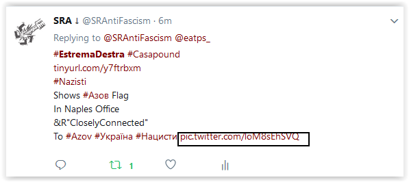 SRAntiFascism's tweet photo. @eatps_ CanProve #TwoThings
#JackDorsey,#Twtr
AreProtecting
#NeoFascisti #4Cash
& #SQ @Jack A #NaziLover
&ThatHeIs #Censura,#Targeting
#AntiFascisti https://t.co/1tdZHRGiCD
