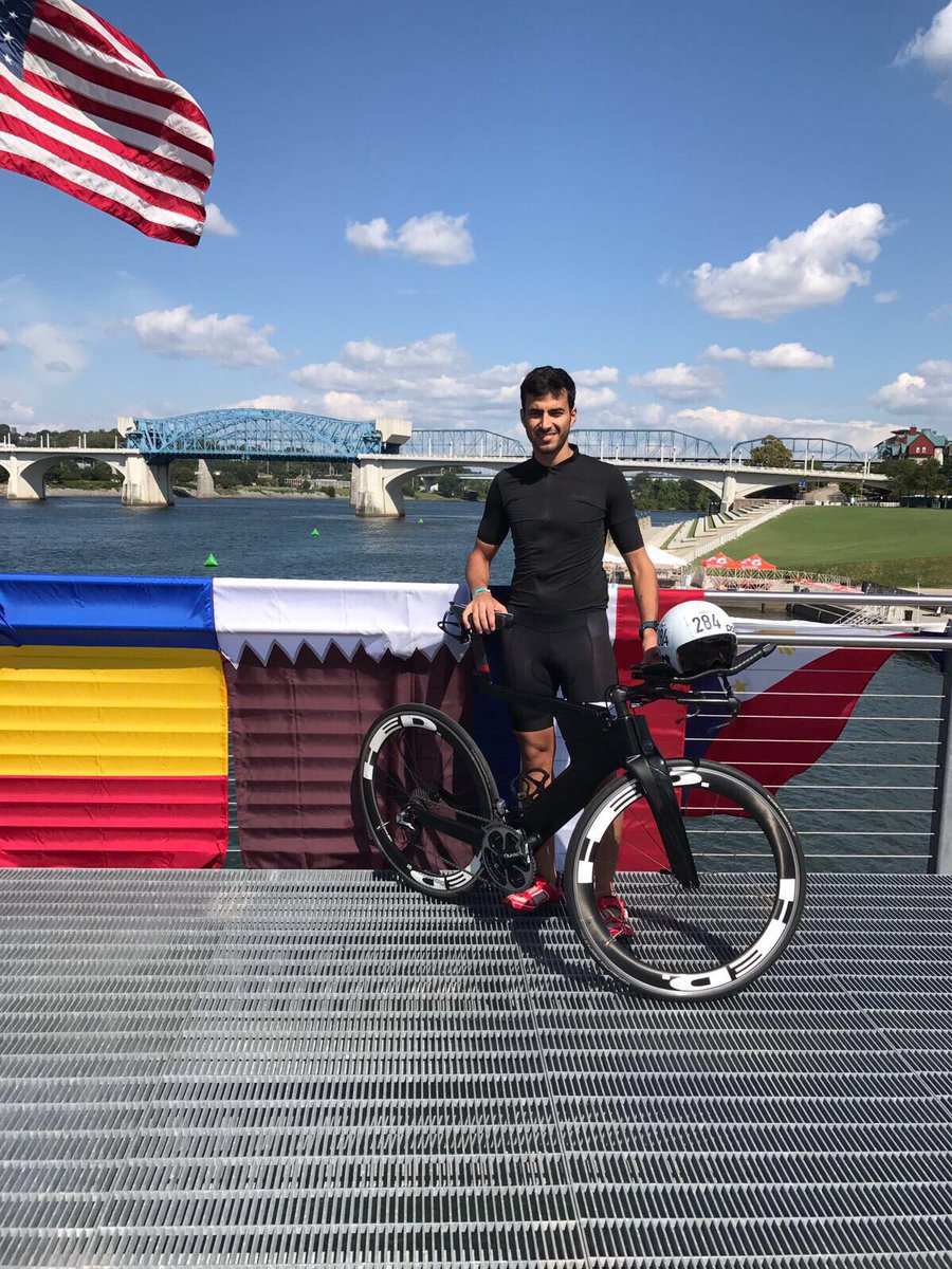 All the best Ebrahim Al Romaihi #ironman2017 #Chattanooga #youcandoit