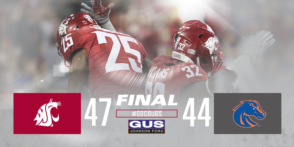 NEVER. GIVE. UP. Triple OT win! #GoCougs