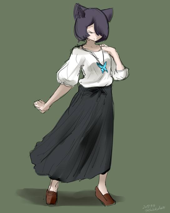 フレアスカートのtwitterイラスト検索結果 古い順