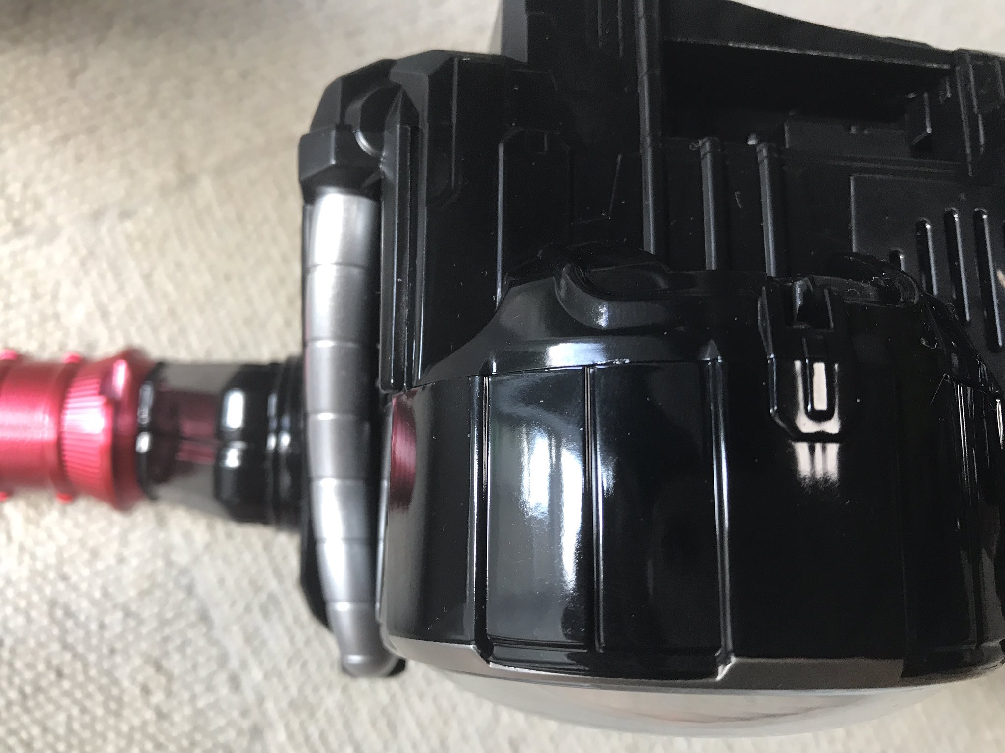 仮面ライダービルド ビルドドライバー 塗装品 追加塗装! DX ビルドドライバー! 分解は慎重にね! 【仮面