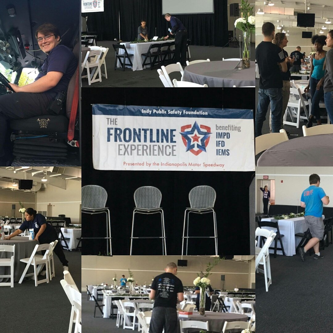 IMPDExplorers's tweet image. The IMPD Explorers had a blast today working with the IMPD Cadets during the Indy Frontline Experience!