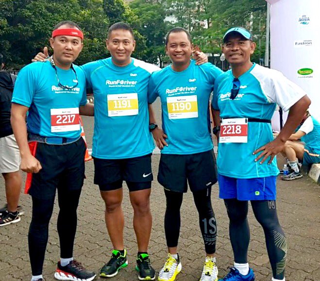 gsbhakti's tweet photo. Meramaikan #Runforiver2017 10K di UI, Depok https://t.co/cYeL75tfwR