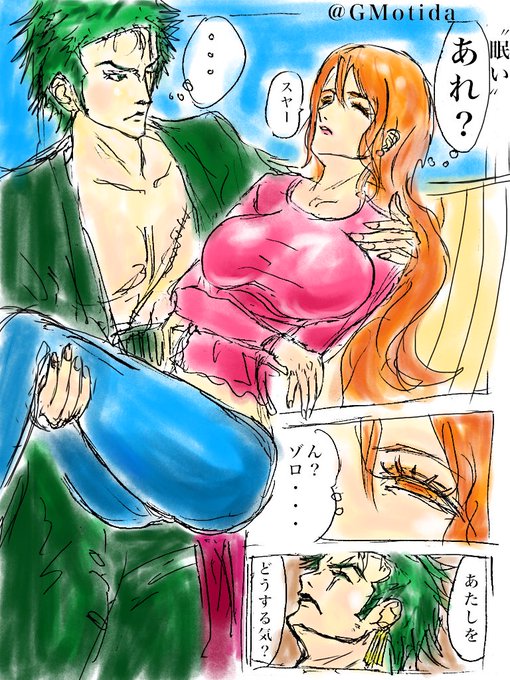 ゾロナミのtwitterイラスト検索結果