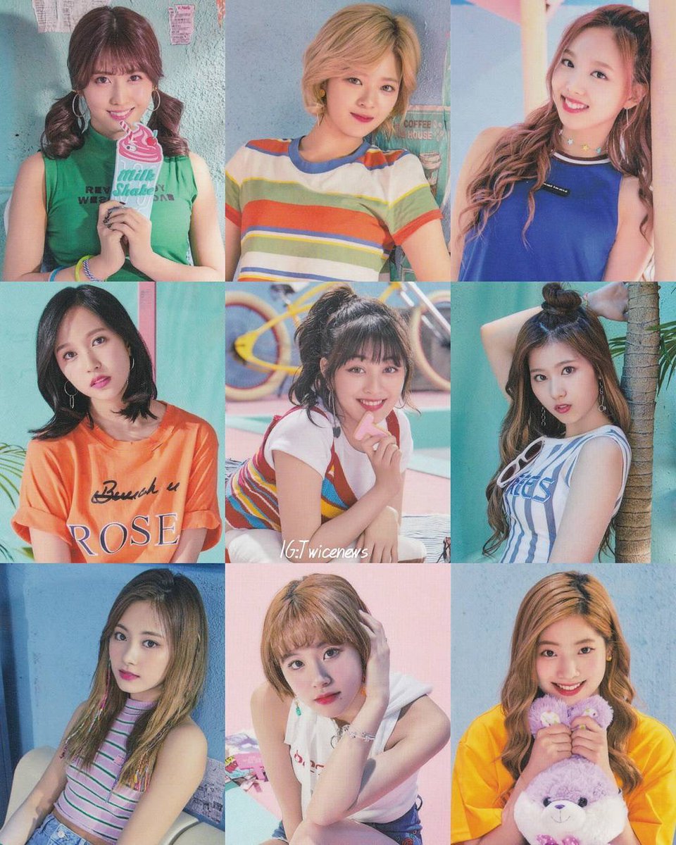 新しい Twice メンバー 高画質 ジャラノマト