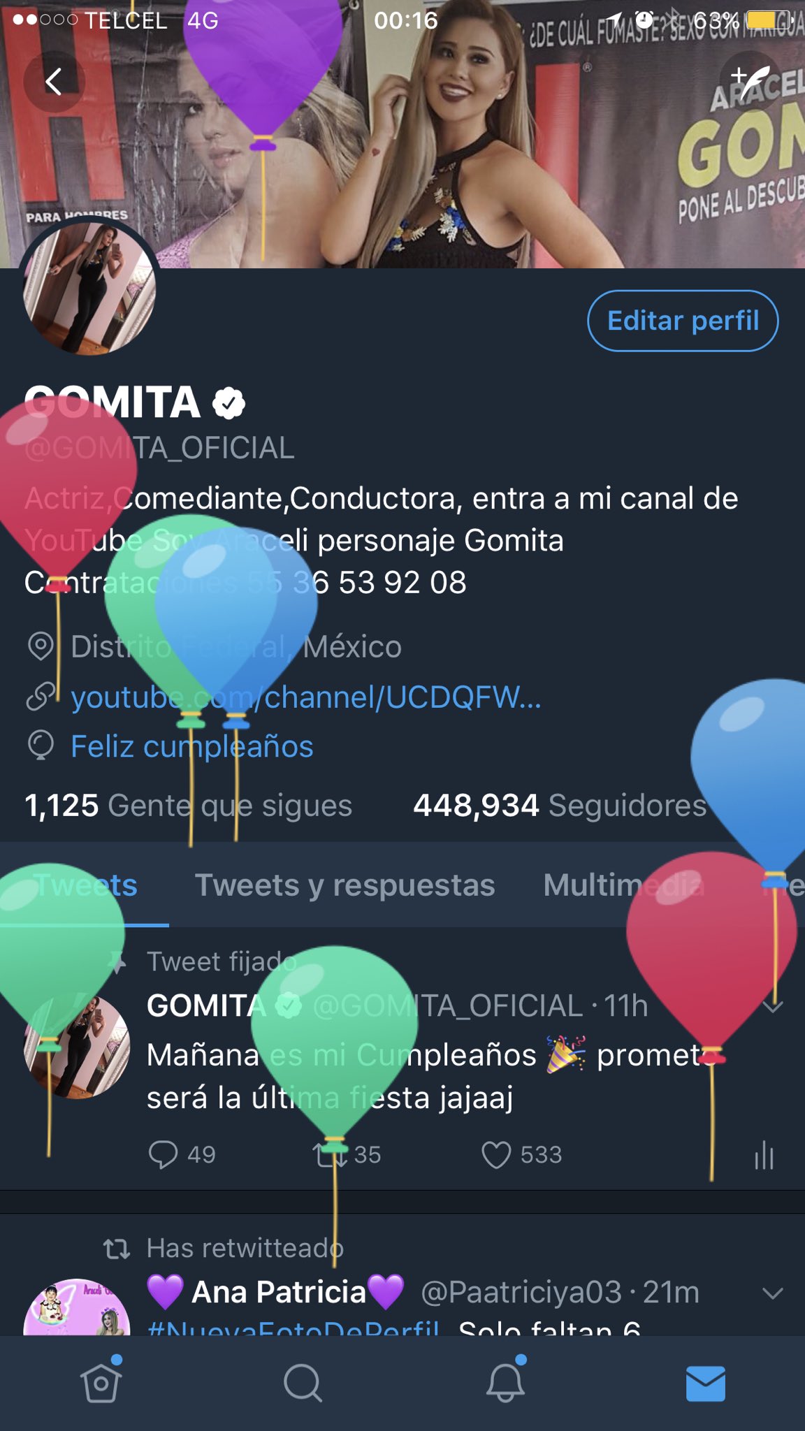 GOMITA on Twitter: “Is my birthday 🎉🎉🎉🎉…