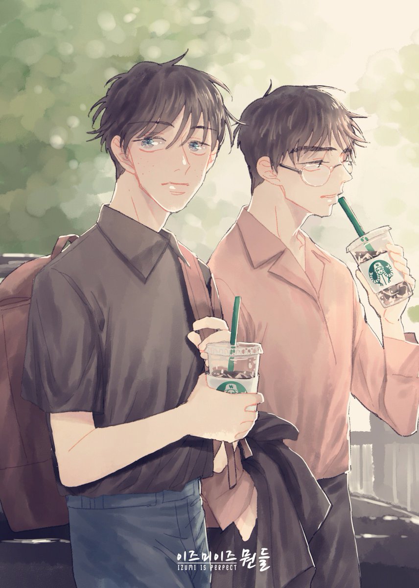 [170910] 후리뱅크 출근길 - 아베 &amp; 이즈미 (by. 이즈미이즈뭔들)