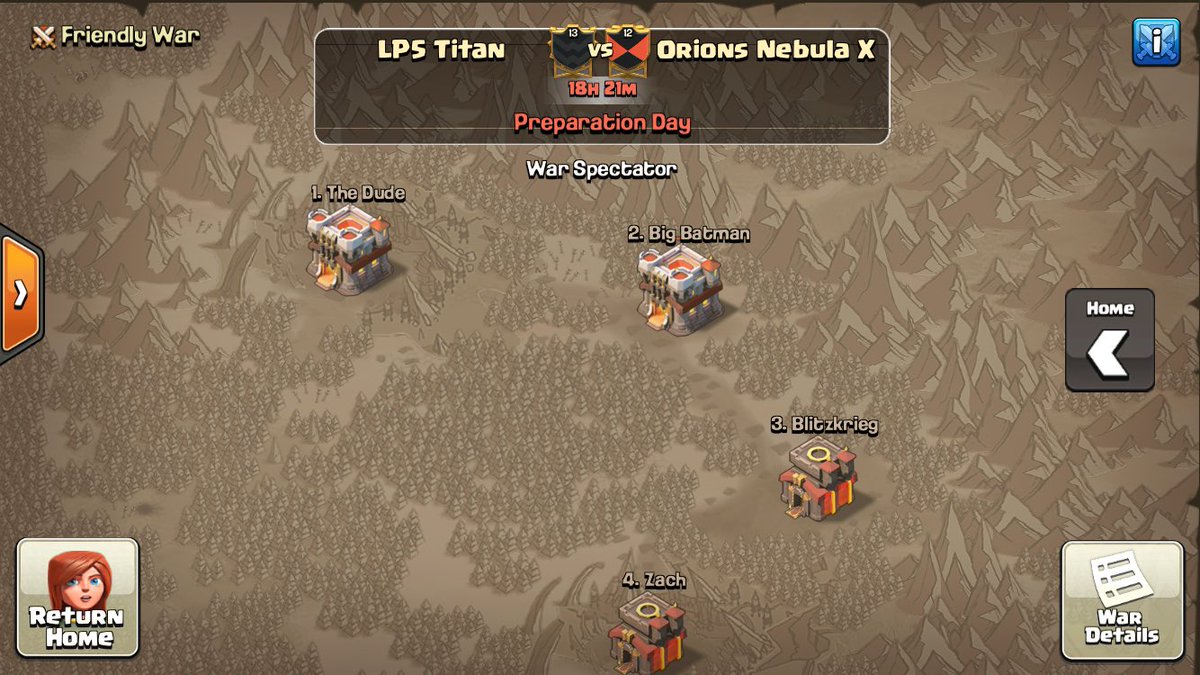 GL <a href="/OrionsNebX_Coc/">OrionsNebulaX_Coc</a> 5-1 vs 4-2 in this awesome <a href="/MinerLeagueCW/">MLCW</a> matchup, a pivotal match for playoff seeding. Let's do this.