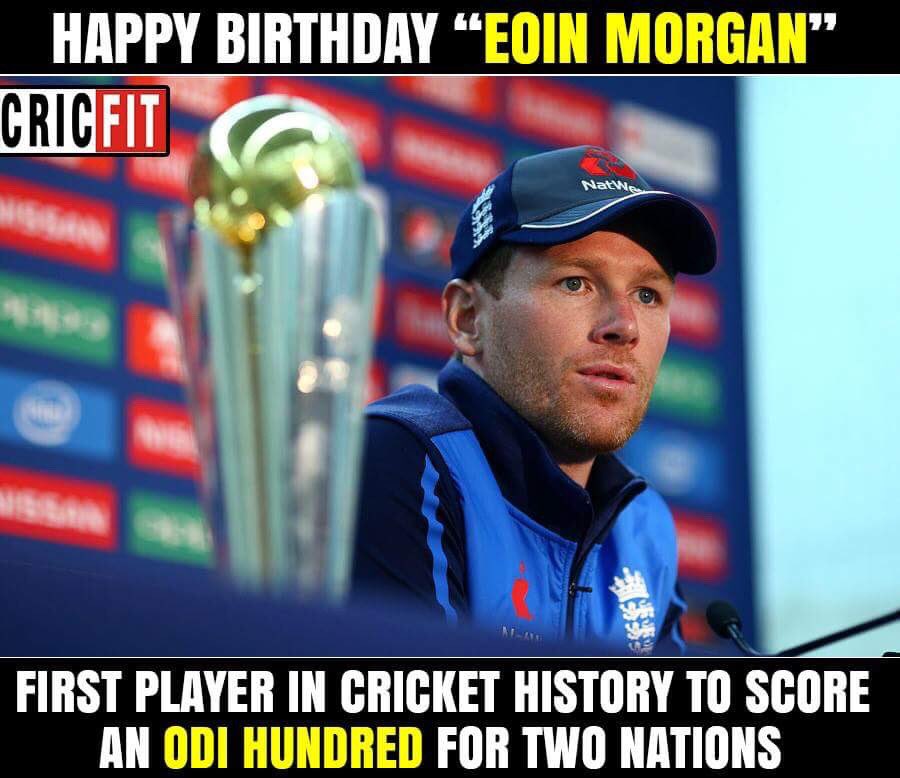 Happy birthday Eoin Morgan!! 