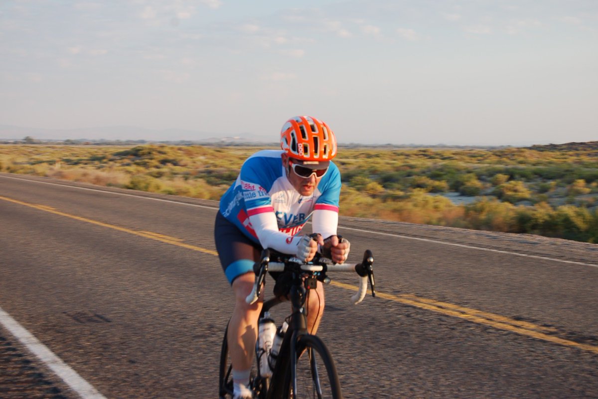 "..the scariest moment was negotiating my way past a bull.." Read about Graham's USA adventures bit.ly/2wNCoae #cycling #charity