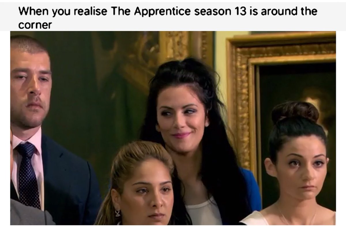 ApprenticeMemes's tweet photo. Cannot wait 🙌 #theapprentice @bbcapprentice https://t.co/gBOKZ2hz35