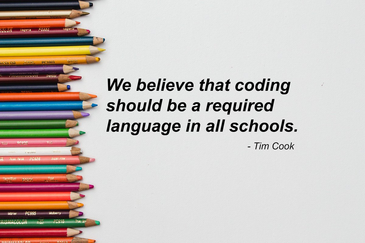 PaoloDellaguzzo's tweet image. Cosa ne pensi dell'idea di insegnare cosa è la programmazione e qualche linguaggio di programmazione sin dalle scuole elementari?#schoolcode