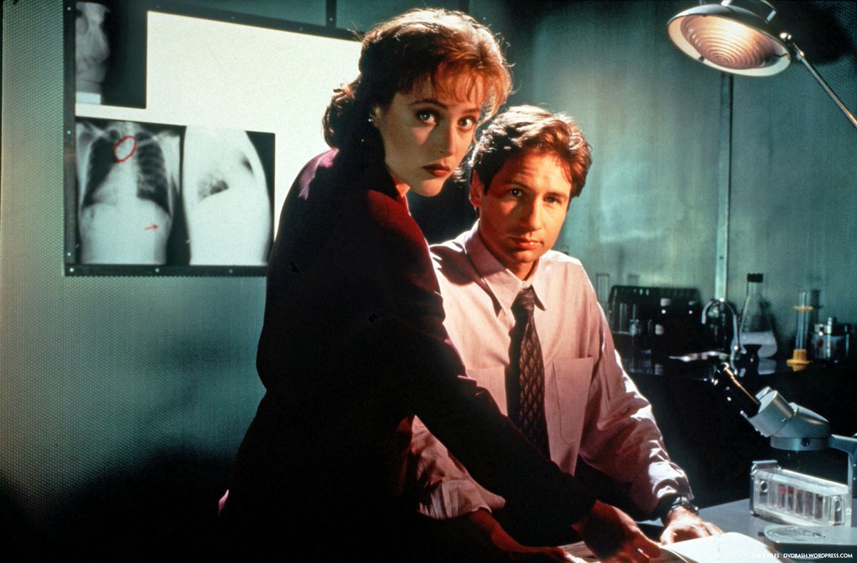 cryptoyears's tweet photo. On this day in 1993, ‘The X-Files’ starring #DavidDuchovny &amp; #GillianAnderson premiered on Fox in the USA. #90s #XFiles #TheTruthIsOutThere https://t.co/K3dMUR37cc