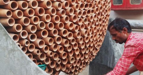 ArchDaily's tweet photo. This Innovative Cooling Installation Fights Soaring Temperatures in New Delhi https://t.co/glnWvp76RZ https://t.co/xx31xTgj3G