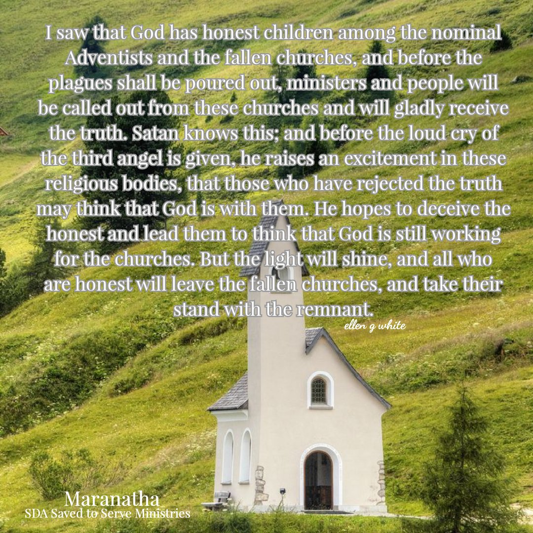 JoselitoOrtilla's tweet photo. This testimony must work deep repentance, and all that truly receive it will obey it and be purified. #shakingtime #sda #Maranatha #pray https://t.co/GNrG1o3u6v