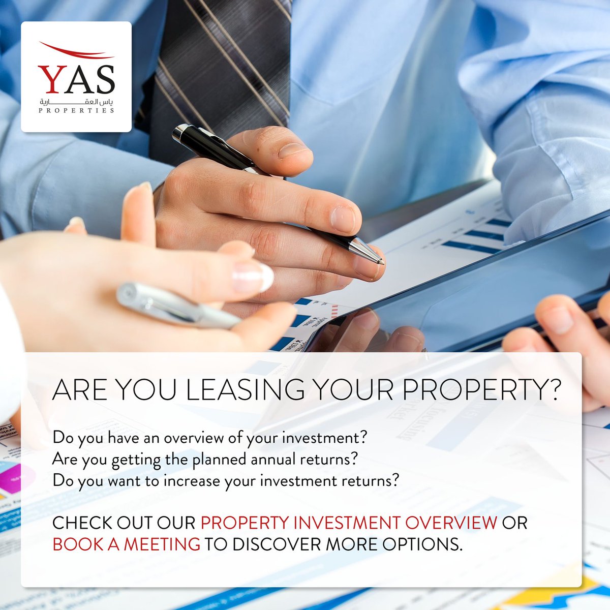 YAS_Group1's tweet photo. Are you leasing your property? Check out our Property Investment Overview in the link. https://t.co/3hJzrEVoQO #YAS_Properties #YAS #RAK https://t.co/XGIL7weLFr