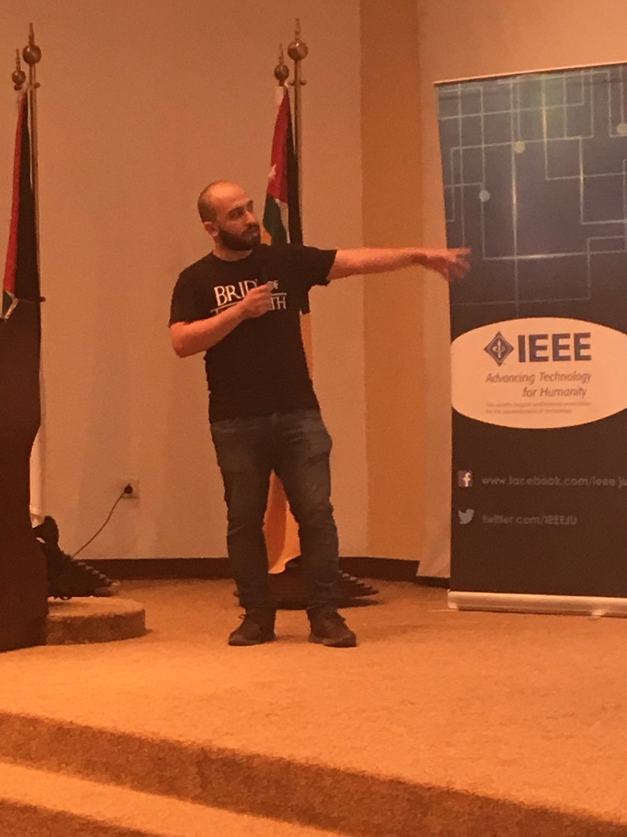 ieeerasju's tweet photo. Our second speaker 🔊, kareem al ariqat
#RAStech2
#ieeerasju https://t.co/0p7D9Y59de