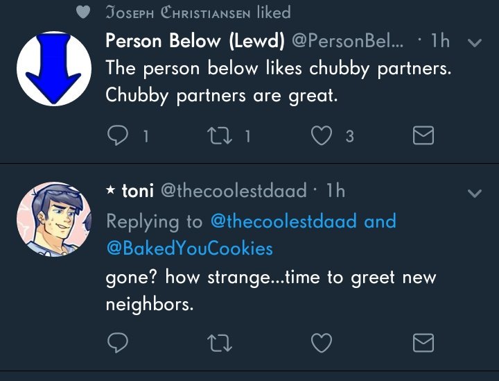 he did like chubby people. 
or more or less, /love/ them.

"Everyone has a beautiful body, chubby or not. They are beautiful." 

Blows kiss