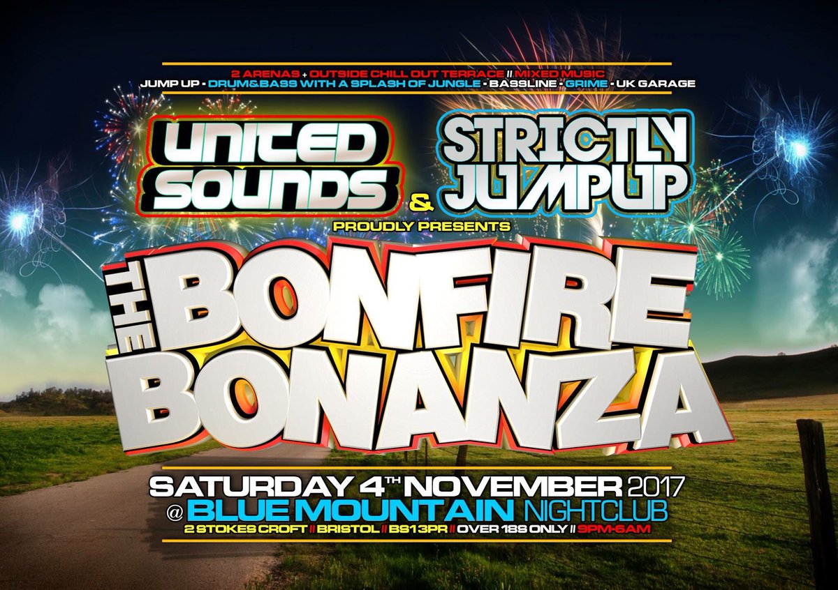 Unitedsounds &amp; 
strictly jumpup 
Sat 4th Nov Bristol 🔥
Event page >>
facebook.com/events/4628795…

Tickets >>
bristolticketshop.co.uk/eventdetails.a…
