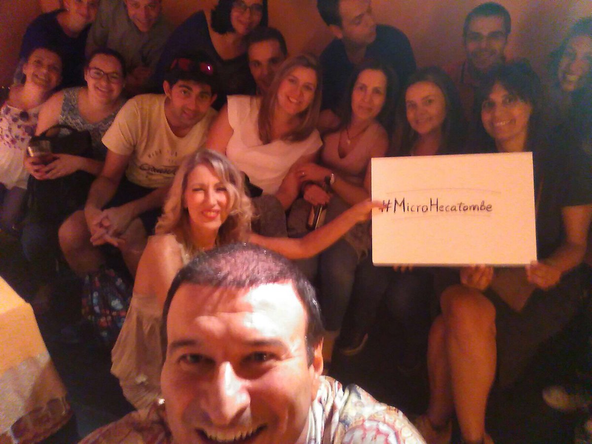 delvallecorreo's tweet photo. #MicroHecatombe en @microteatro Pleno al !5 . Todas las tardes de Miercoles a Domingo en @microteatro https://t.co/H3t5gx8ROU