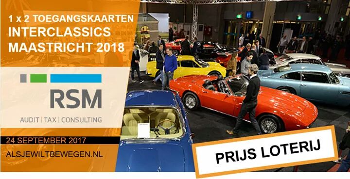 ⚠ Dankzij @RSM_NL verloten we op 24 september 1 x 2 toegangskaarten <a href="/interclassics/">InterClassics</a>  2018! Meer informatie: alsjewiltbewegen.nl!