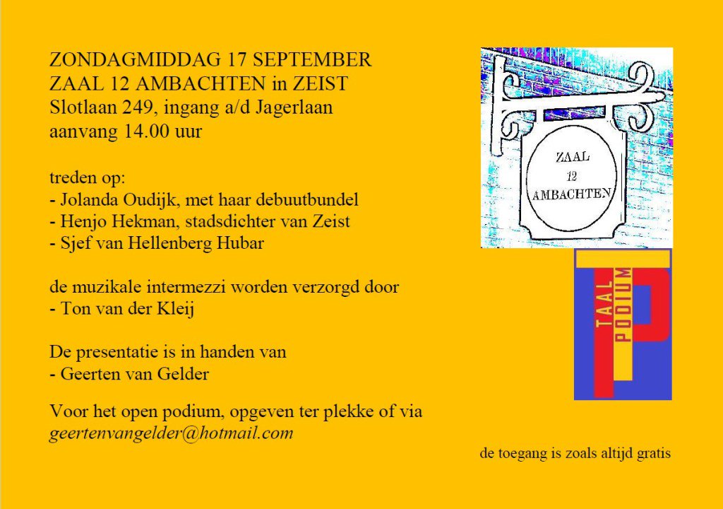 Taalpodium op 17 september in Zeist taalpodium.nl/2017/09/taalpo…