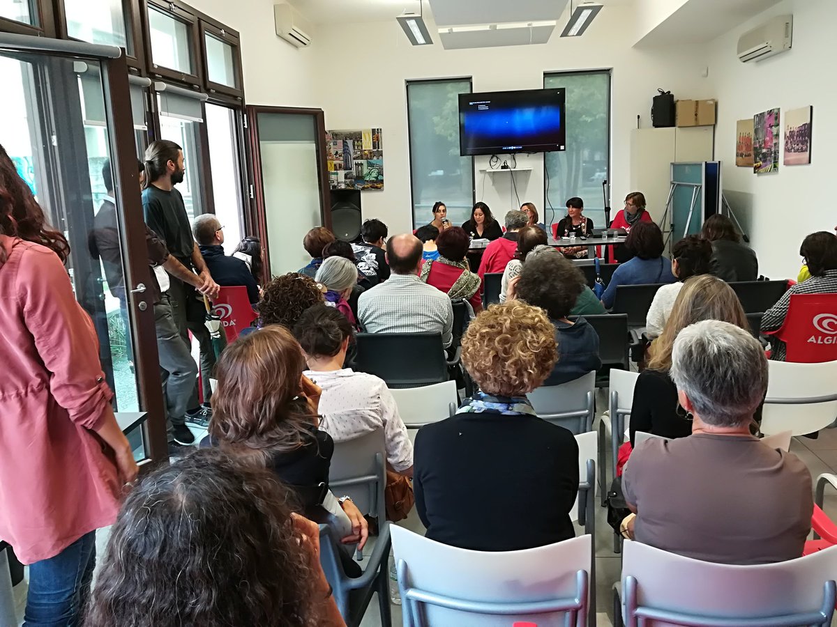 A <a href="/bcnencomu/">Barcelona En Comú</a> stiamo facendo un analisi di genere che ci permetterà di attuare per una organizzazione piu' femminista @LaiaRS #FestaRibelle