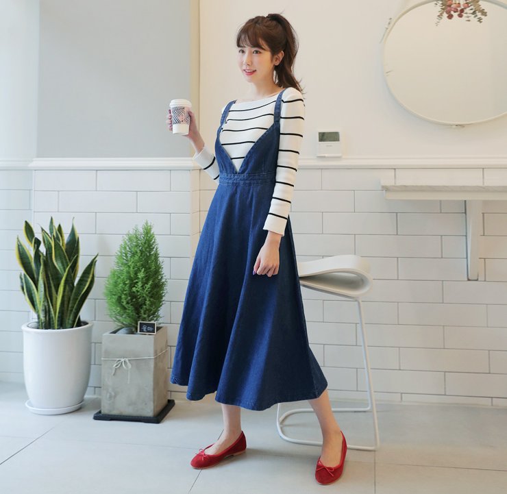 Dholic En Twitter Weekly Best インナーチェンジで着まわし力の高いデニムワンピ 秋はブラウスやカットソーと 冬はニットやタートルネックと合わせて サスペンダーデニムフレアワンピース 4 3 税抜 T Co Ikh7wmtxjz T Co Xftqrvbb2h