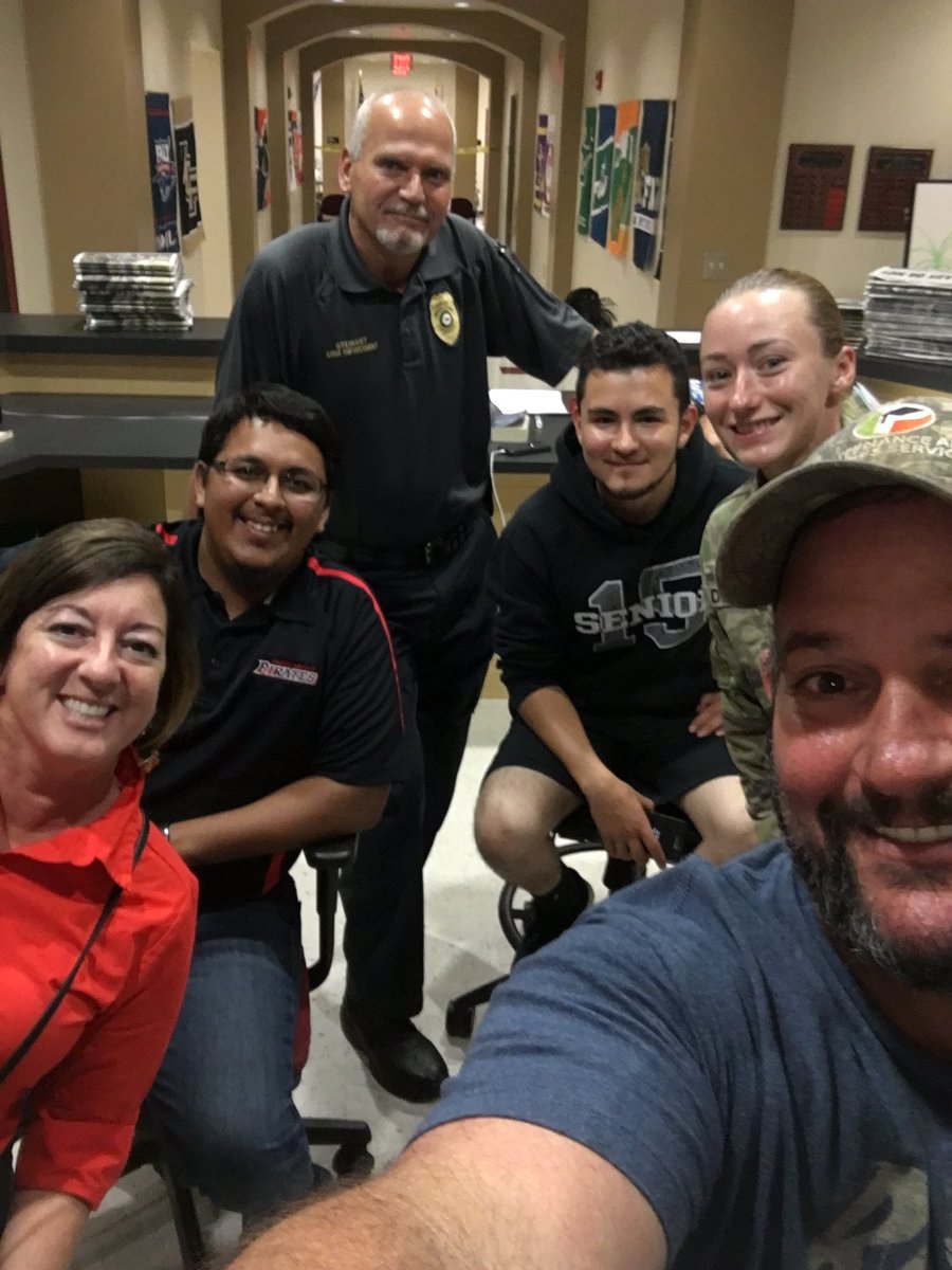 PMS night shift on watch for 569 people. The last few hours are the hardest. Proud to serve with this team! #pascoproud #servantleaders