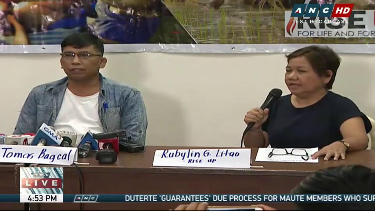 ABSCBN News on Twitter "LIVE Human rights group holds press briefing