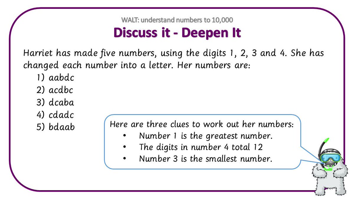 alanclayton10's tweet photo. Selection of PPT slides for Place Value using @SwindonVillage format and ideas from @WhiteRoseMaths and @kangaroomaths #mathschat https://t.co/31XkMisFpJ