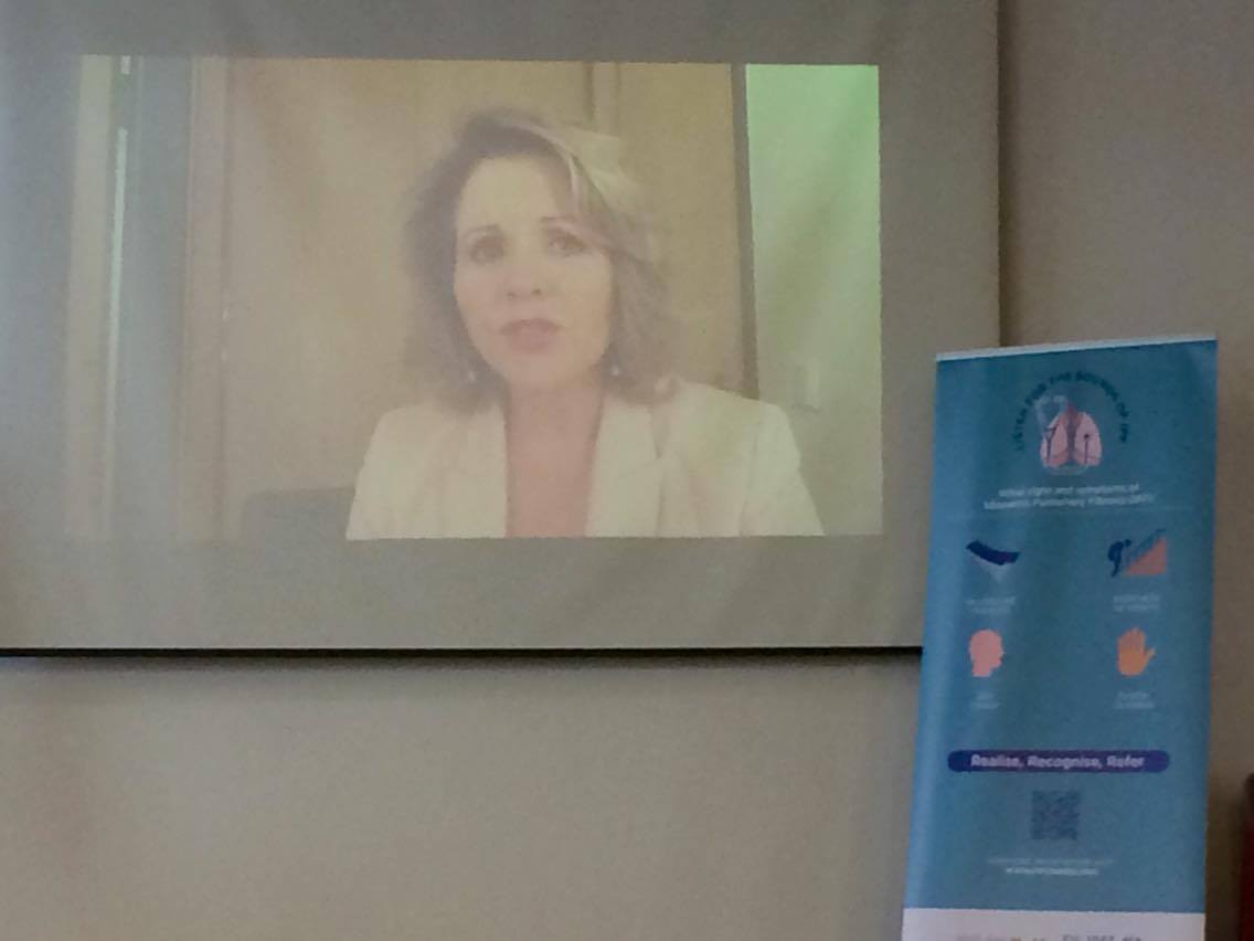 EU_IPFF's tweet photo. thanks to @reneesmusings for her message to #IPF patients raise #IPFawareness @3LakesPartners https://t.co/7Yx8j2QPM6