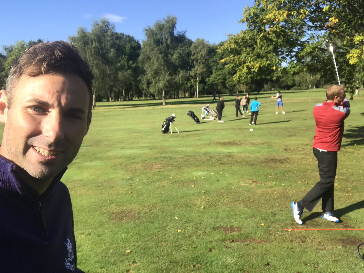 Full day of coaching groups individuals it's all happening here <a href="/HarpendenCommon/">Harpenden Common GC</a> <a href="/George_Lj/">George Littlejohn</a>