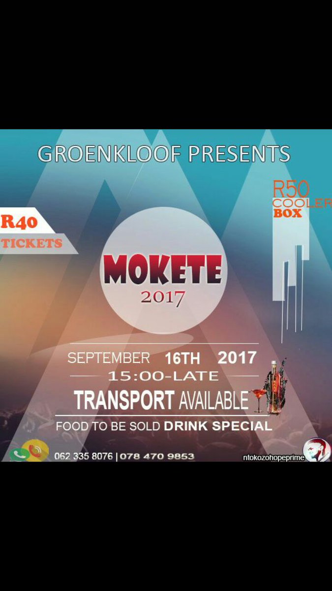 Hello everyone! It's Mokiti week and we hope you are as excited as we are! It's your last chance to get the hottest ticket on GK!