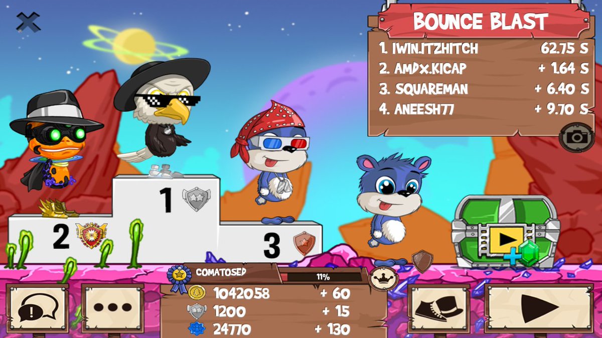 HI7CHx1's tweet photo. All those guys just got washed #funrun2 #KICAP #Squareman #Aneesh77 https://t.co/VohNswekev