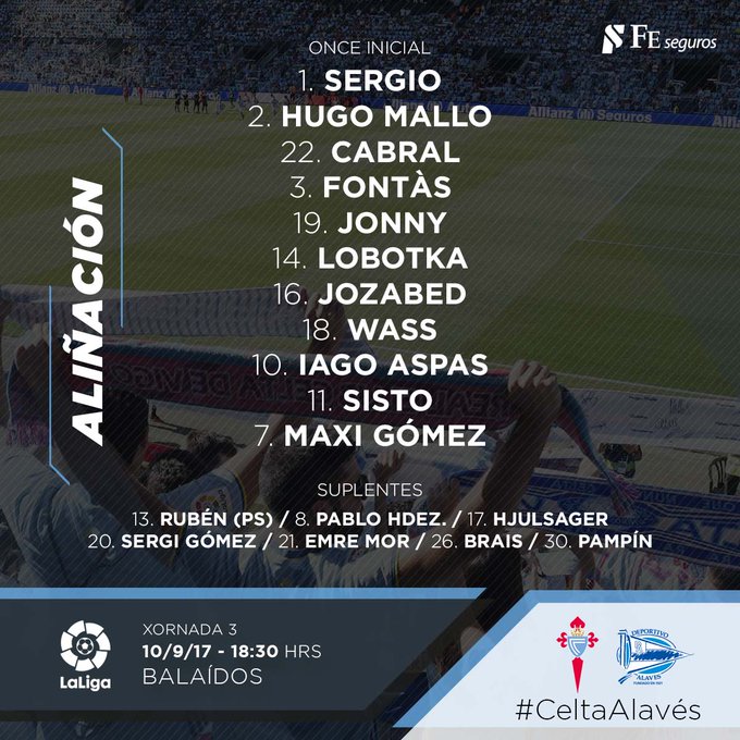 R.C. Celta 1-0 Deportivo Alavés | 3ª Jornada Liga - Página 3 DJX2lFGXkAAzTO_