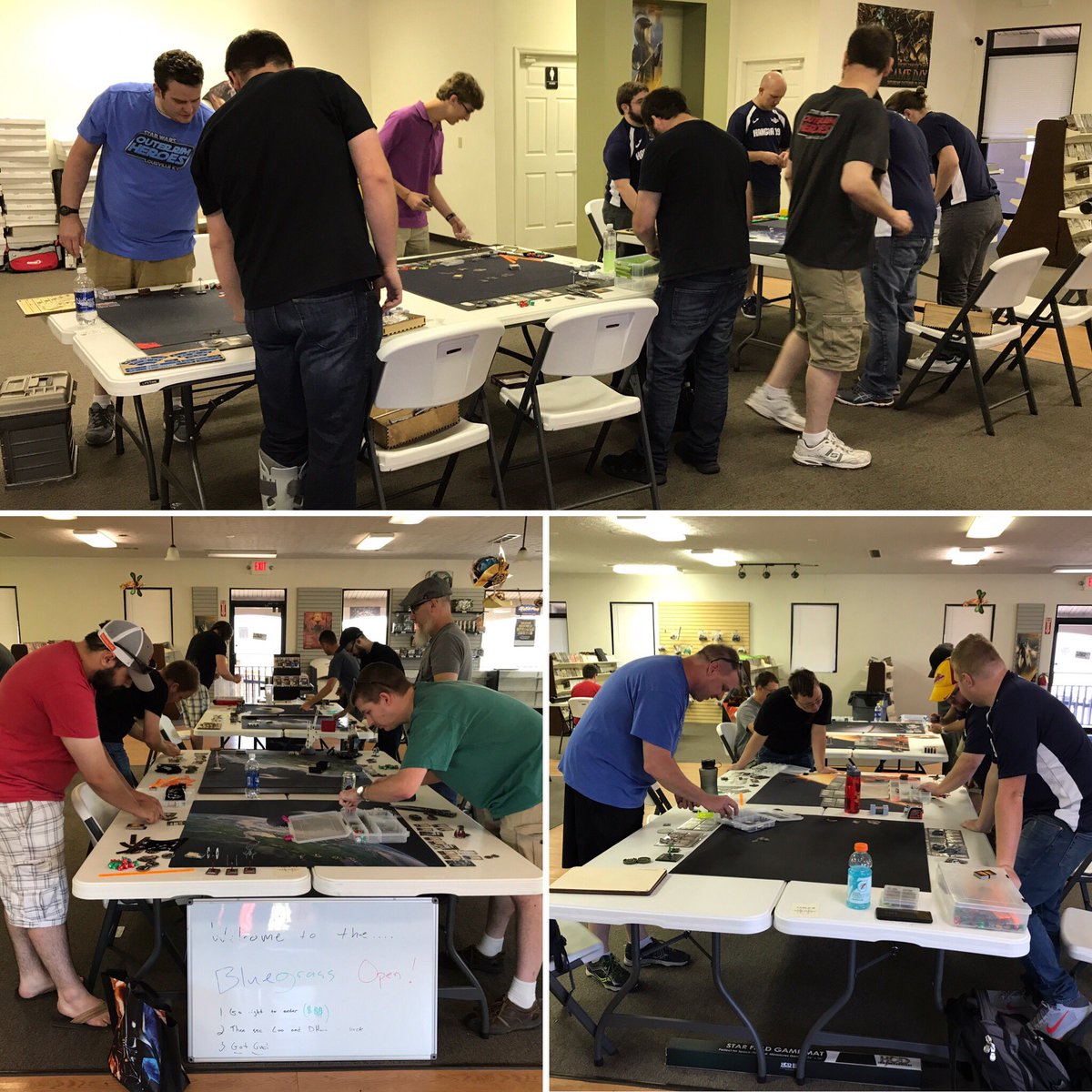 BluegrassOpen's tweet image. And we're off! 25 players going for the 2nd Annual Bluegrass Open X-Wing Championship. #BGO17 #BluegrassOpen