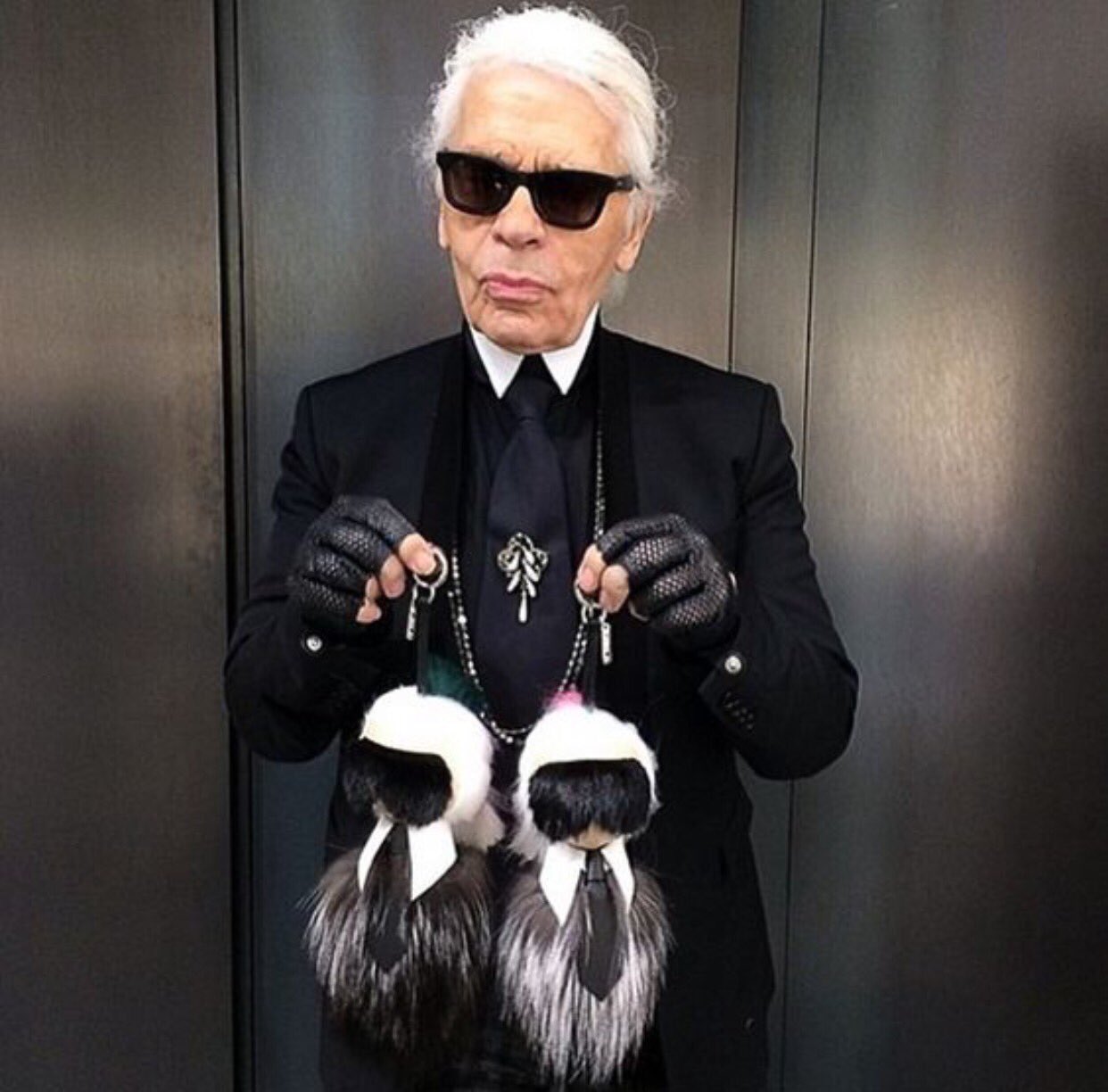 Happy Birthday to Karl Lagerfeld, who turns 84 today. I\m very much down to earth, just not this earth. 