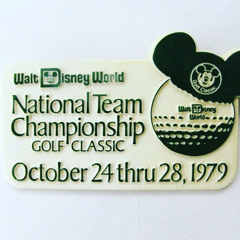 TPCDisney's tweet photo. WALT DISNEY WORLD 1979 VINTAGE GOLF CLASSIC PINBACK BUTTON

#disney #golf #wdw #disneyana #tpc #orlando #florida https://t.co/SFgruinO0r https://t.co/sihkGG9IKO