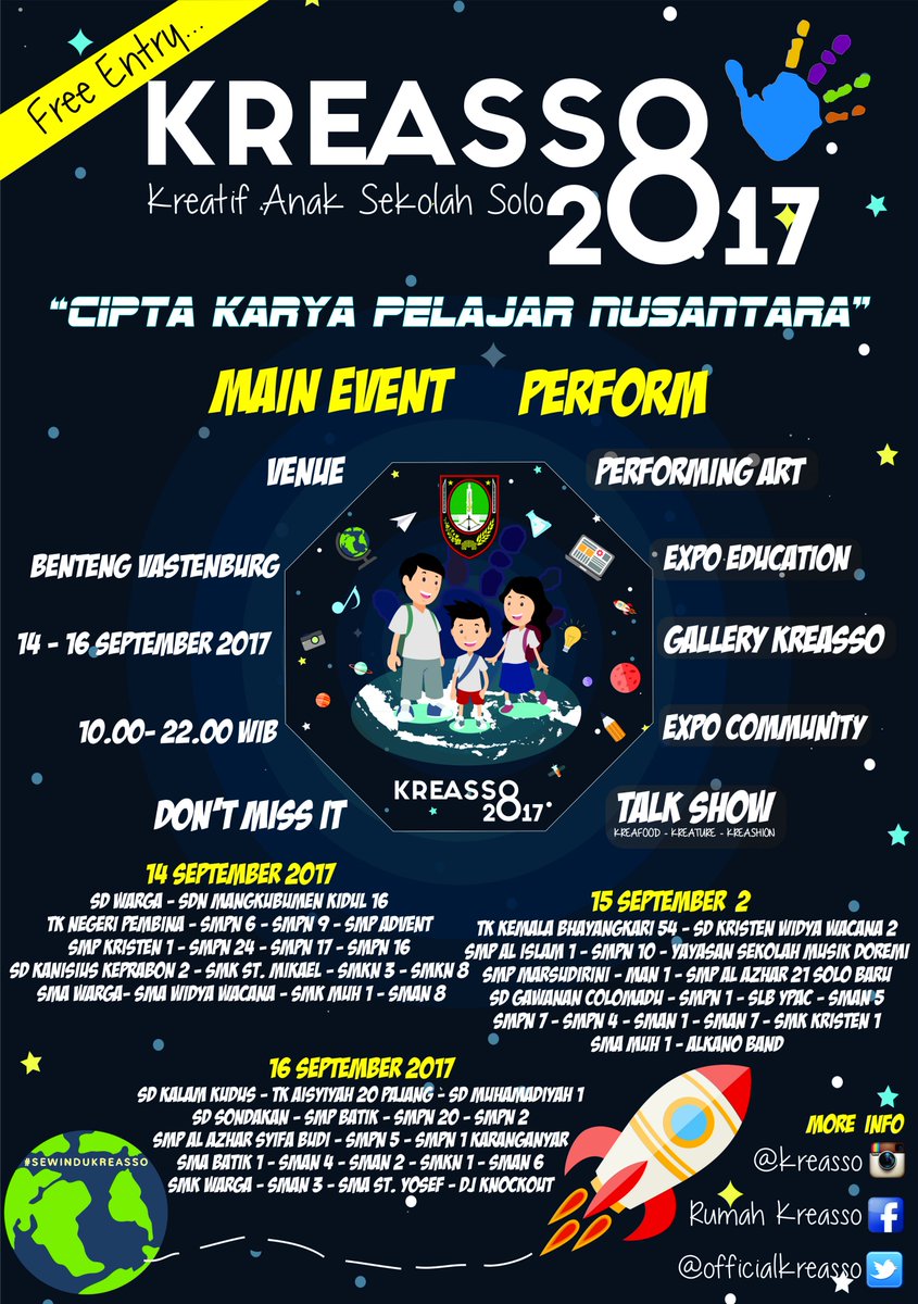 Ayoooo... datang dan ramaikan! #KREASSO #EVENTSOLO #SOLOEVENT