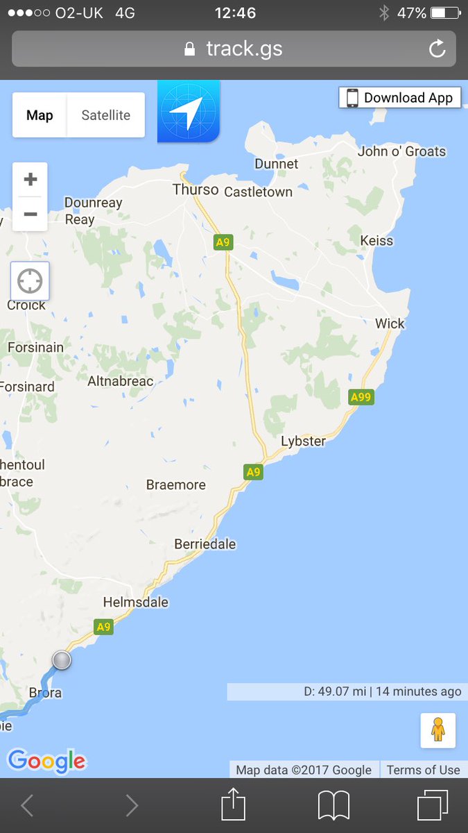 chrishoy's tweet image. Can anybody please help @RogerGreenMS, doing #LEJOG and in desperate need of an innertube to complete his journey? On A9 near Helmsdale. 🤞🏻