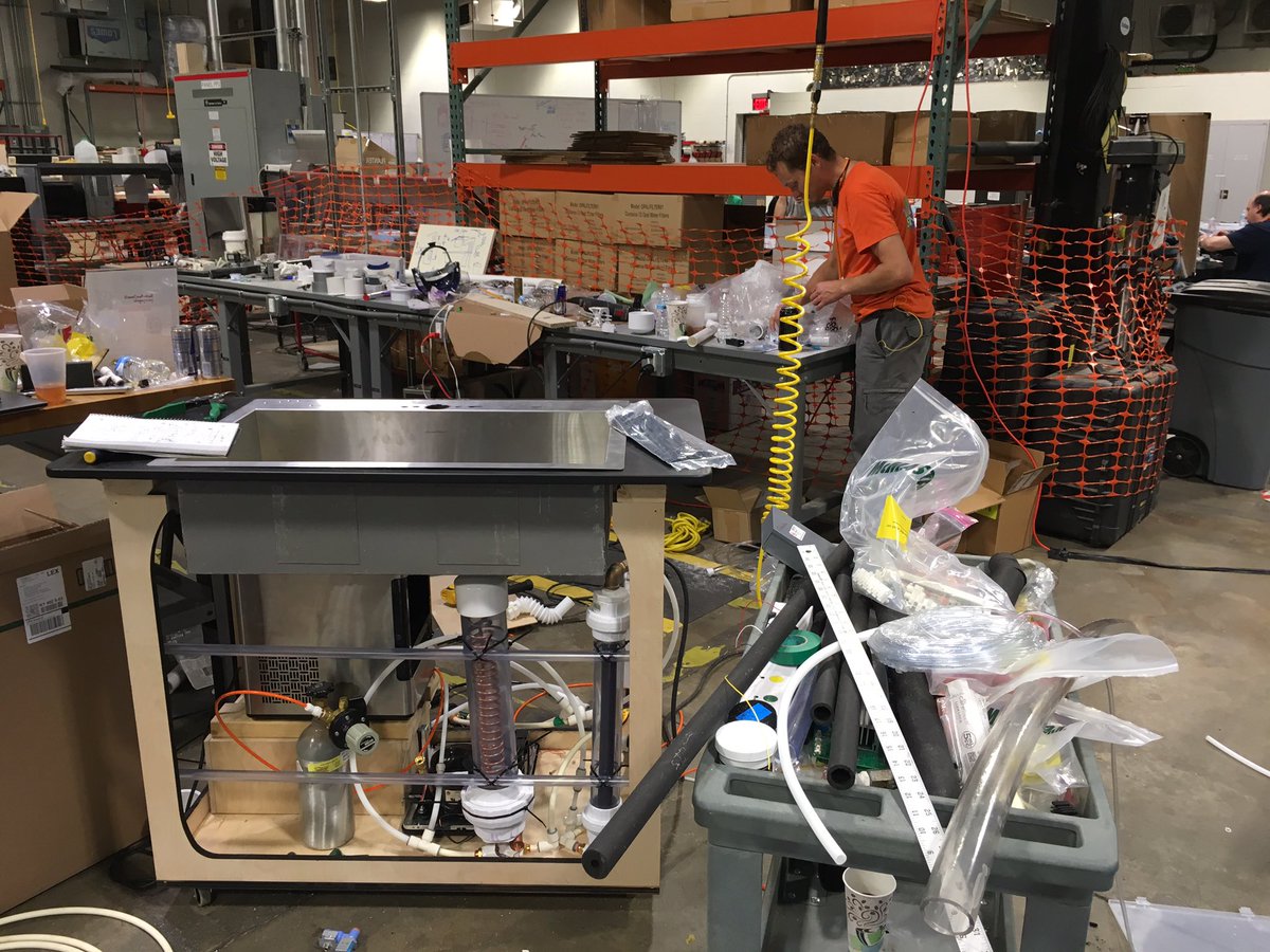 larryportaro's tweet photo. While you're thinking about what to eat for breakfast our #HackTheHome teams are still hard it...@firstbuild https://t.co/eMeW0Noej0