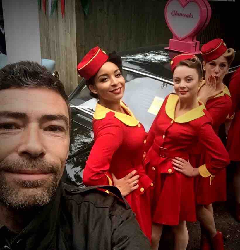 steveRBF's tweet image. #goodwoodrevival Glamcabs 🏁